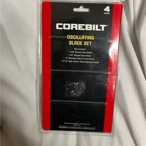 corebilt | Other | Corebilt Oscillating 4pcblade Set New Unopened ...
